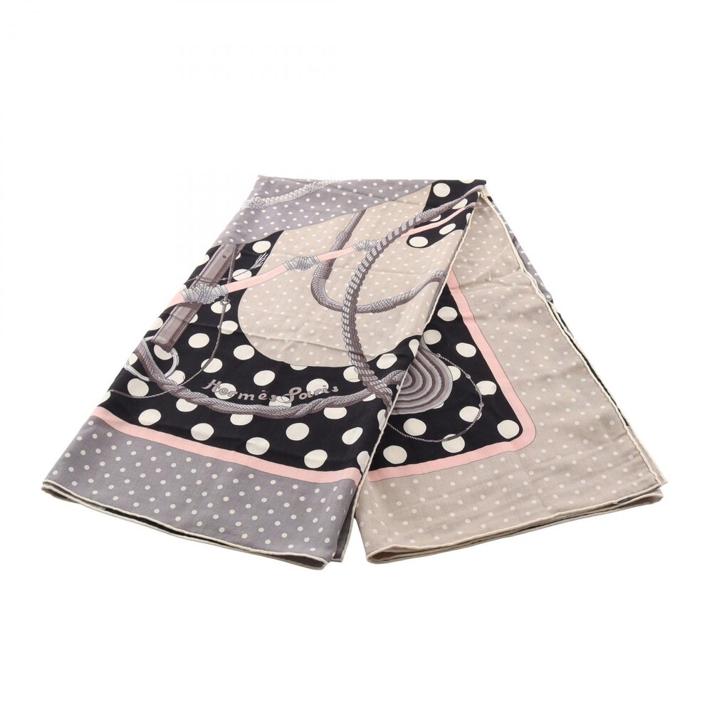 Hermes Carre Clic Clac A Pois Scarf #341320H14B